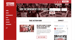 Desktop Screenshot of citizenactionny.org